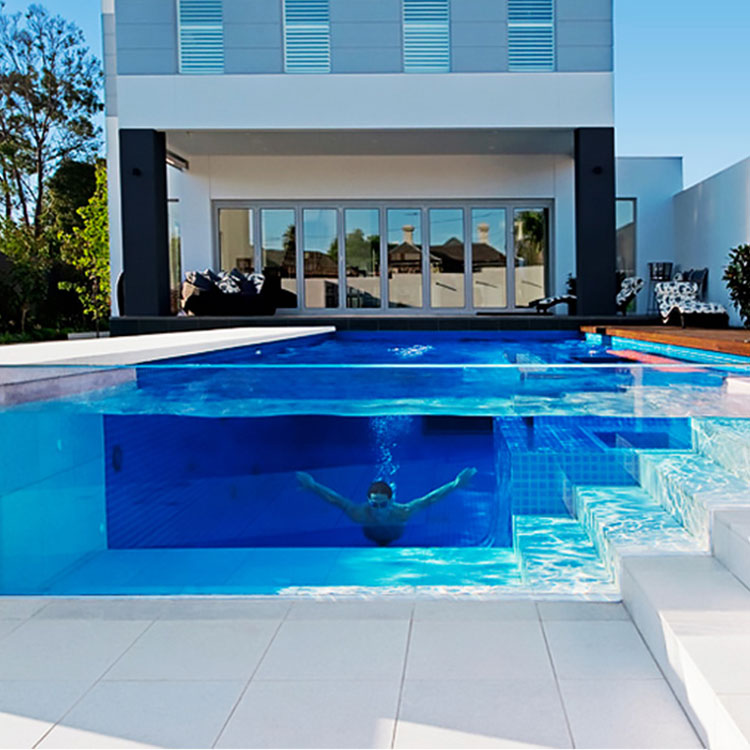 Piscina acr&iacute;lica - design
