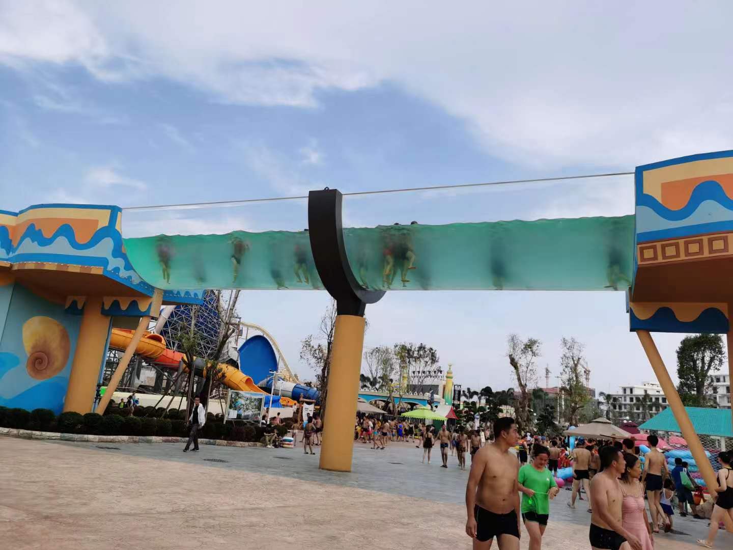 Rio &agrave; deriva em acr&iacute;lico - fabricante