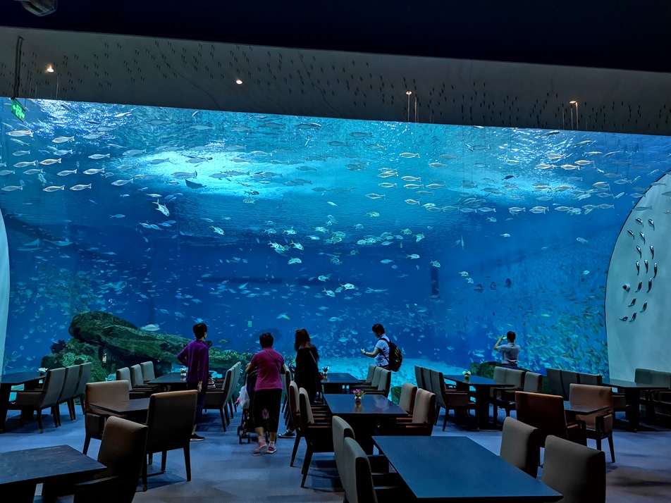 Shanghai Haichang Polar Ocean Park - Restaurante Subaqu&aacute;tico Leyu