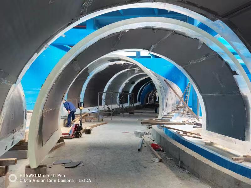 Aqu&aacute;rio t&uacute;nel acr&iacute;lico - f&aacute;brica