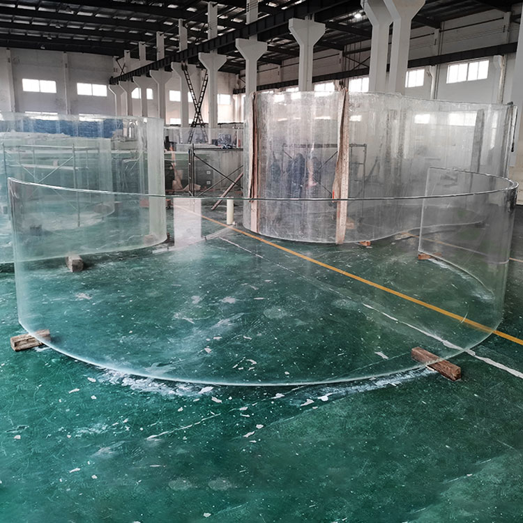 Painel acr&iacute;lico para piscina - LEYU ACRYLIC