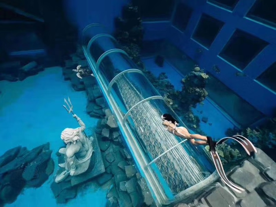 Dali Polar Ocean World - Aqu&aacute;rio Acr&iacute;lico
