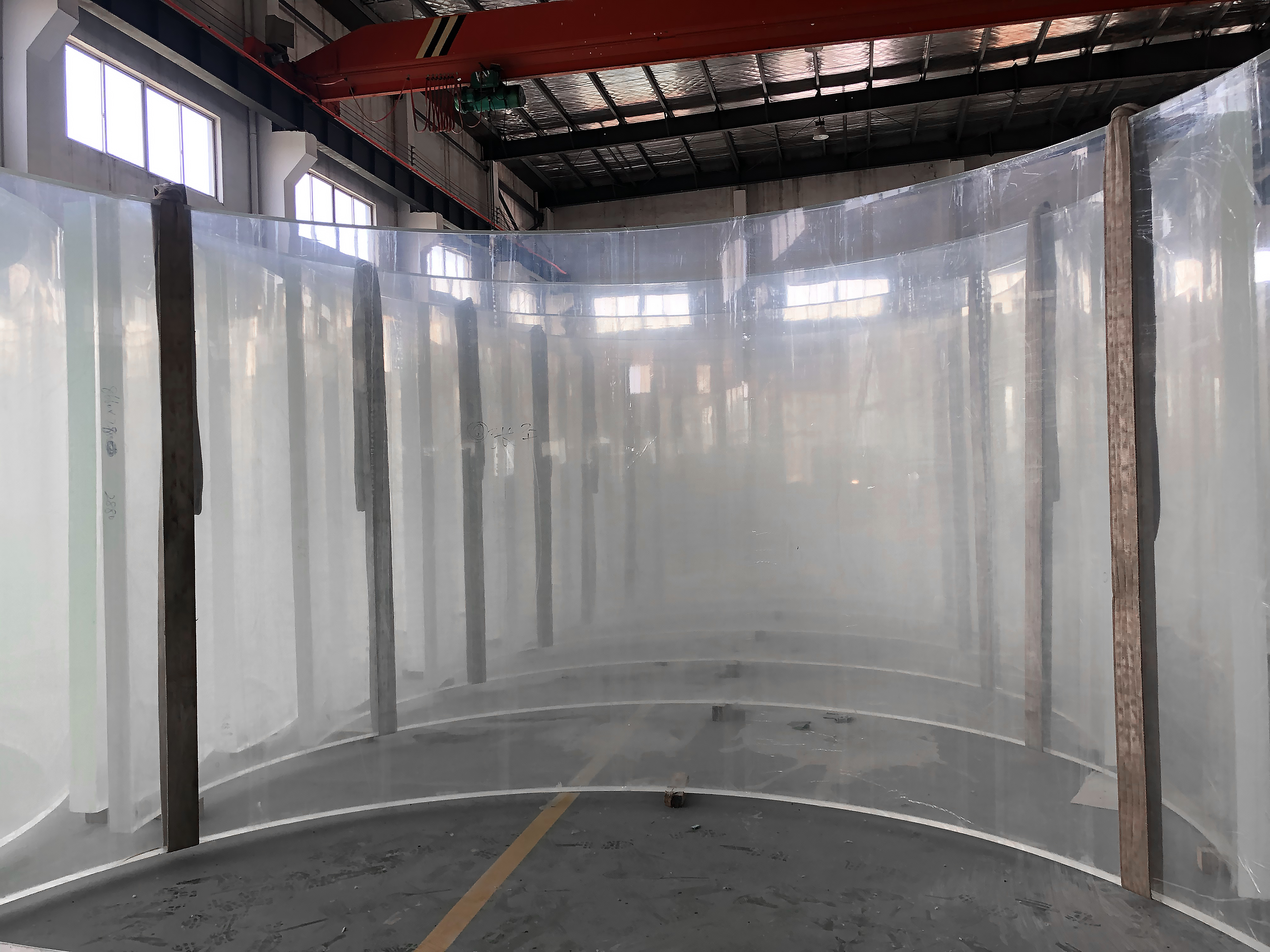 Usando painel de acrílico para construir aquários em túnel subaquático - Fábrica de produtos de chapa acrílica Leyu