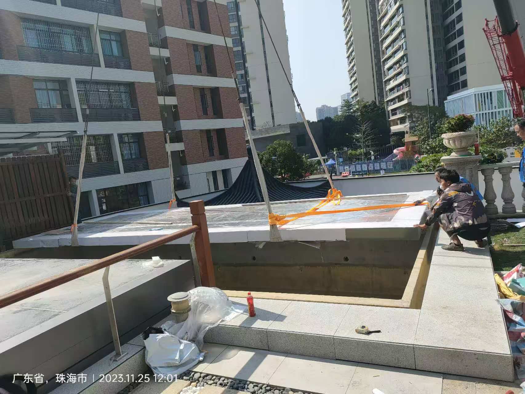 Piscina Acr&iacute;lica - Instala&ccedil;&atilde;o