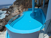 Curvo, sem costuras, ousado: Painéis acrílicos personalizados para o formato da piscina dos seus sonhos