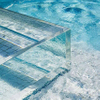 Piscina acrílica produzida em fábrica e painéis estruturais acrílicos - Leyu