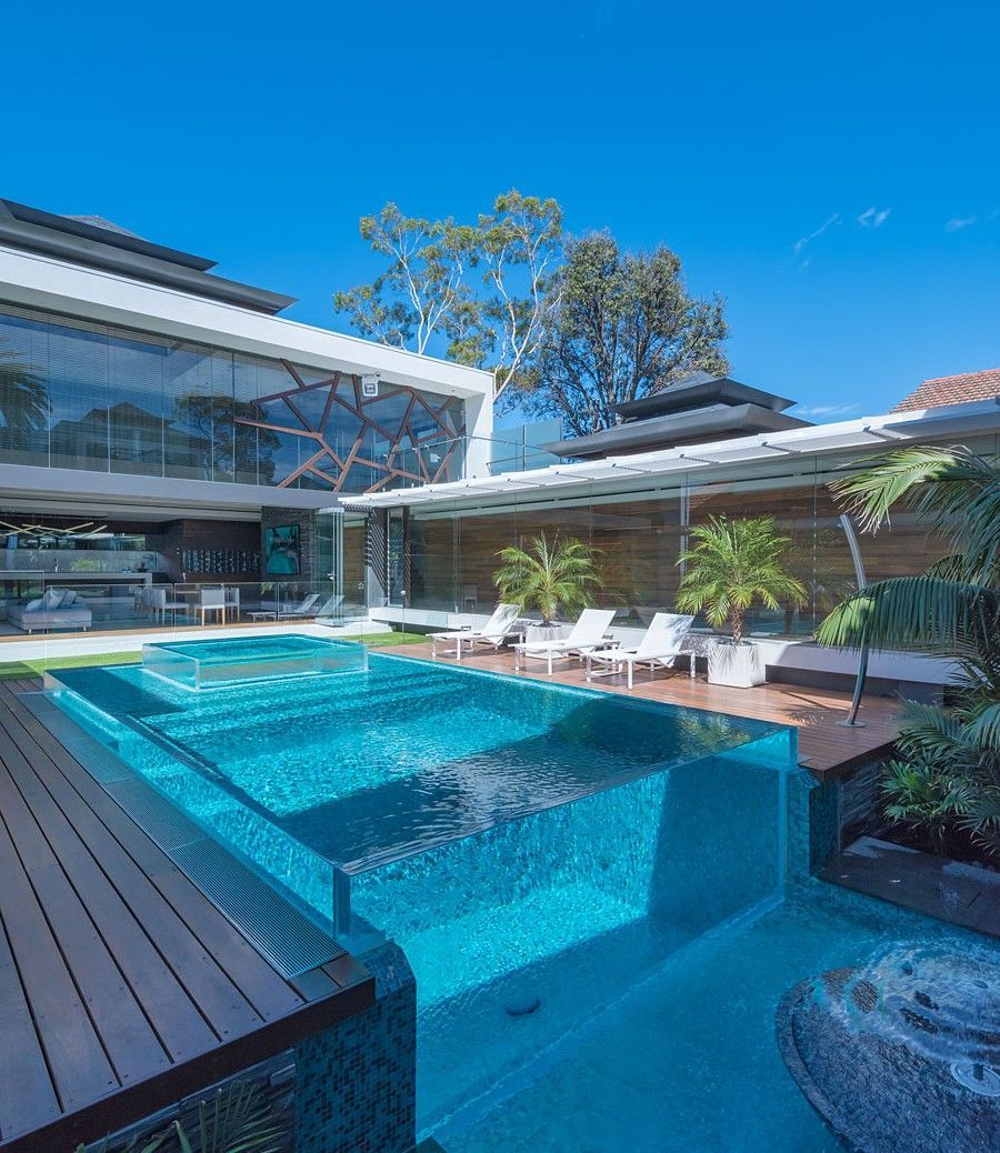 Folha acrílica transparente grossa de 40-150mm para piscina acrílica - Leyu