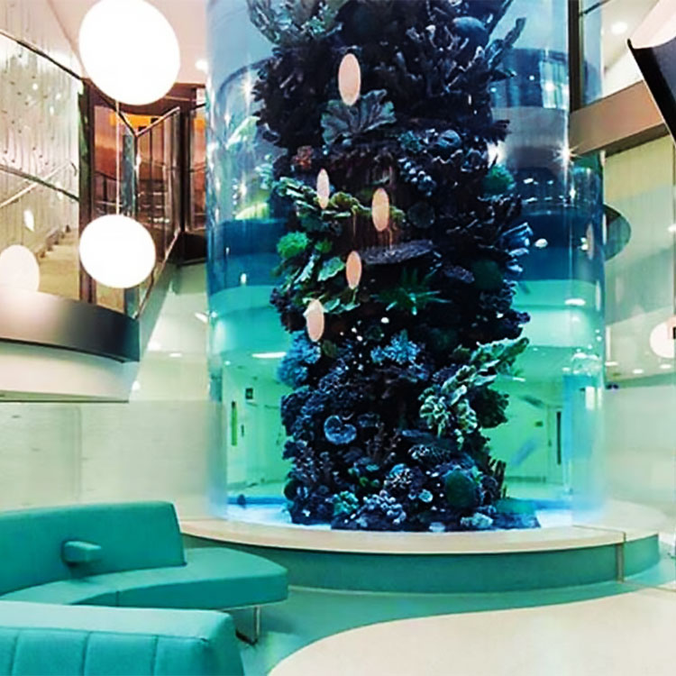 Leyu Acrílico Aquarium Factory produz aquário acrílico de 100 galões - Leyu 