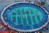 Piscina de painel de parede acrílico Leyu Aquarium Acrílico Factory é o mais profissional - Leyu