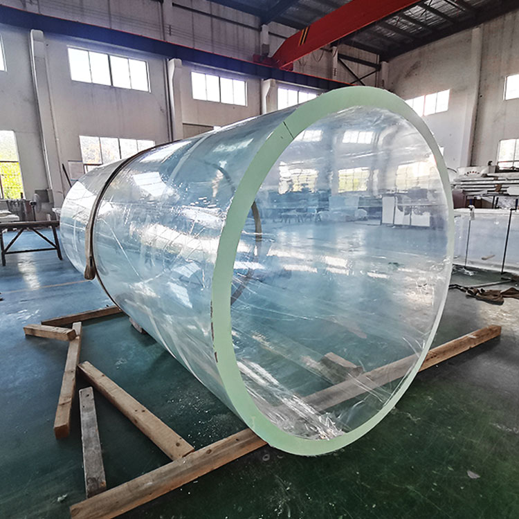 Cilindros de plástico e cilindros acrílicos tubo acrílico transparente de grande diâmetro e tubo de cilindro PMMA - Leyu