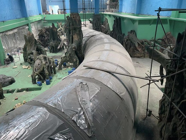 Túnel subaquático de aquário da fábrica de aquários acrílicos Leyu - Leyu 