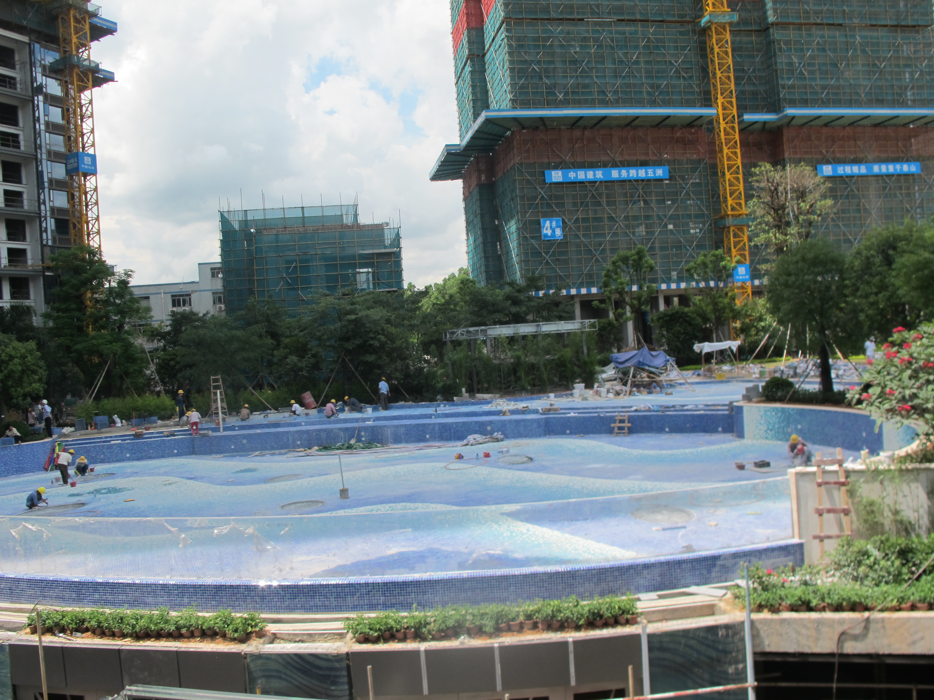 Piscina Acr&iacute;lica - Instala&ccedil;&atilde;o