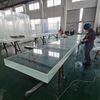 Folha acrílica transparente grossa de 40-150mm para piscina acrílica - Leyu