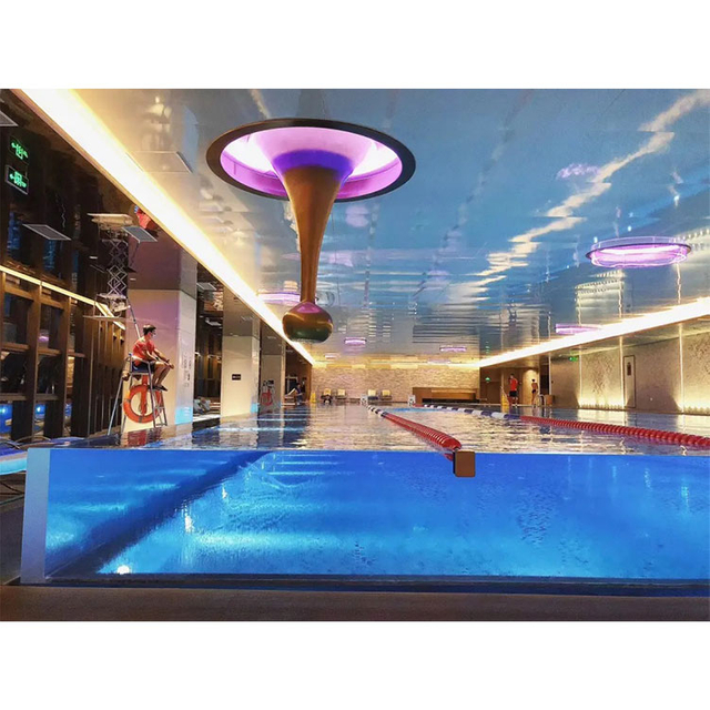 Parede de piscina dobrável em acrílico ultra transparente de alta qualidade - Leyu